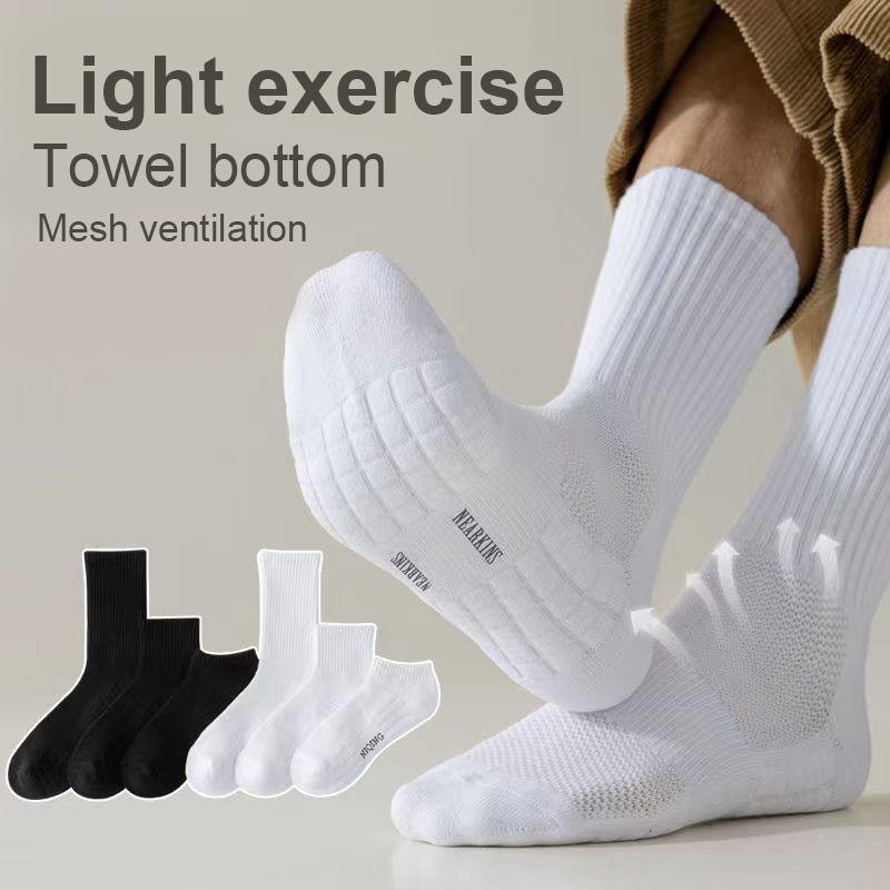 Men's Thick Bottom Sweat Absor - Sock Garter Men 评论和价格