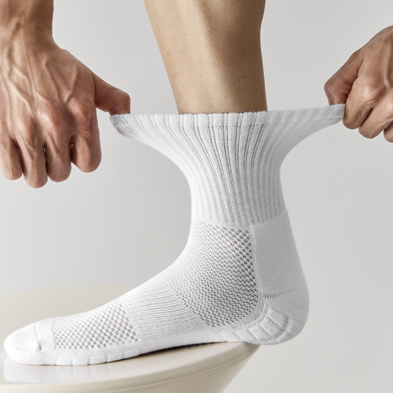 Men's Thick Bottom Sweat Absor - Sock Garter Men 评论和价格