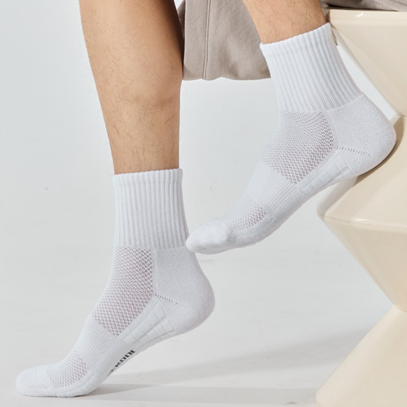 Men's Thick Bottom Sweat Absor - Sock Garter Men 评论和价格